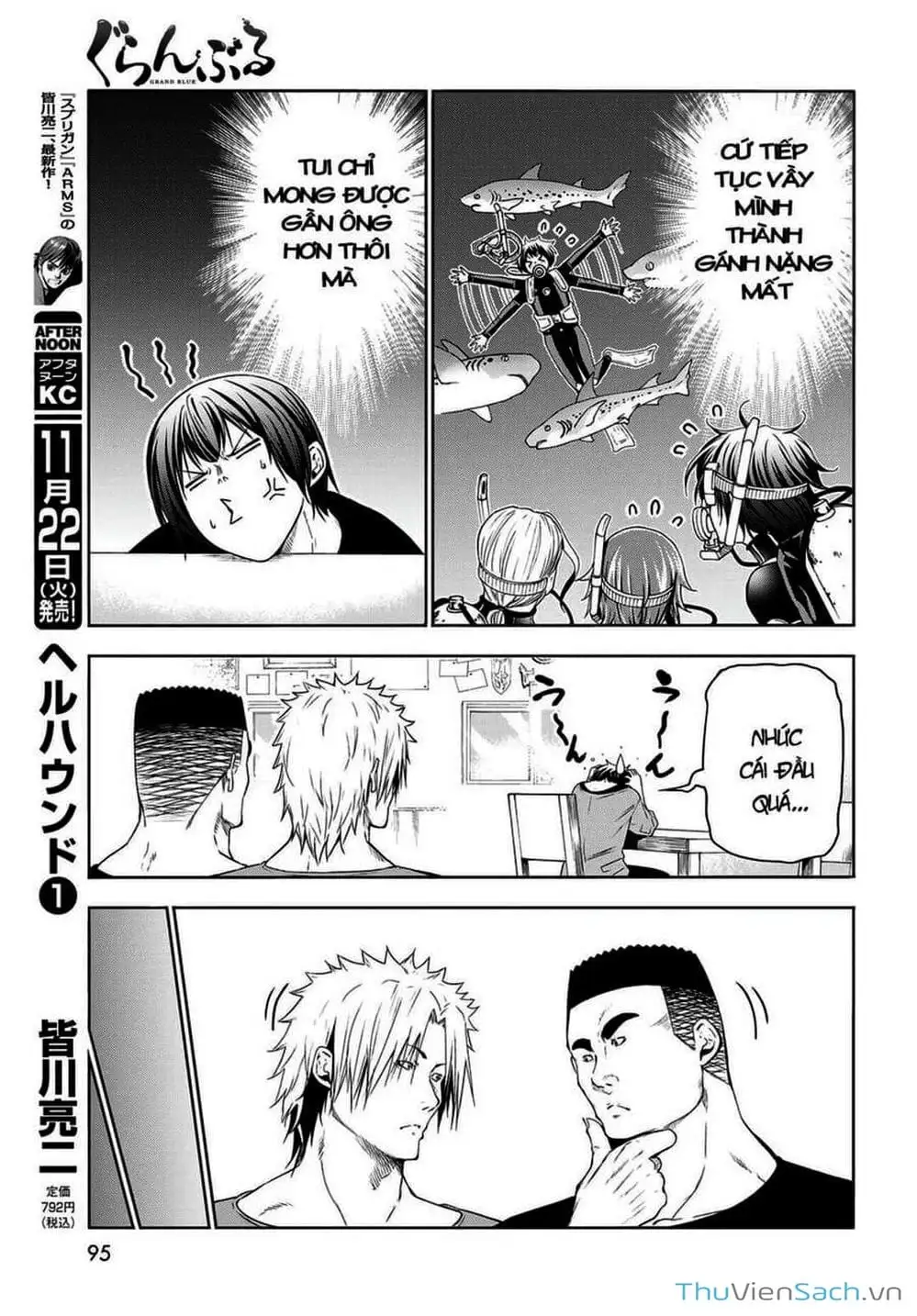 Truyện Tranh Cô Gái Thích Lặn - Grand Blue trang 3