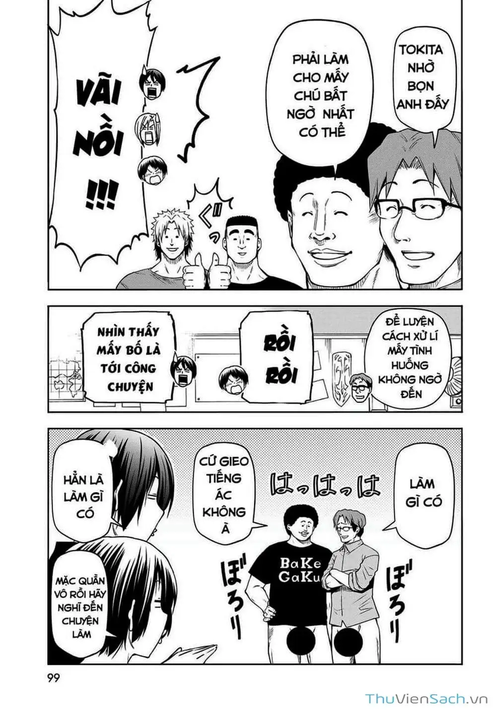 Truyện Tranh Cô Gái Thích Lặn - Grand Blue trang 3