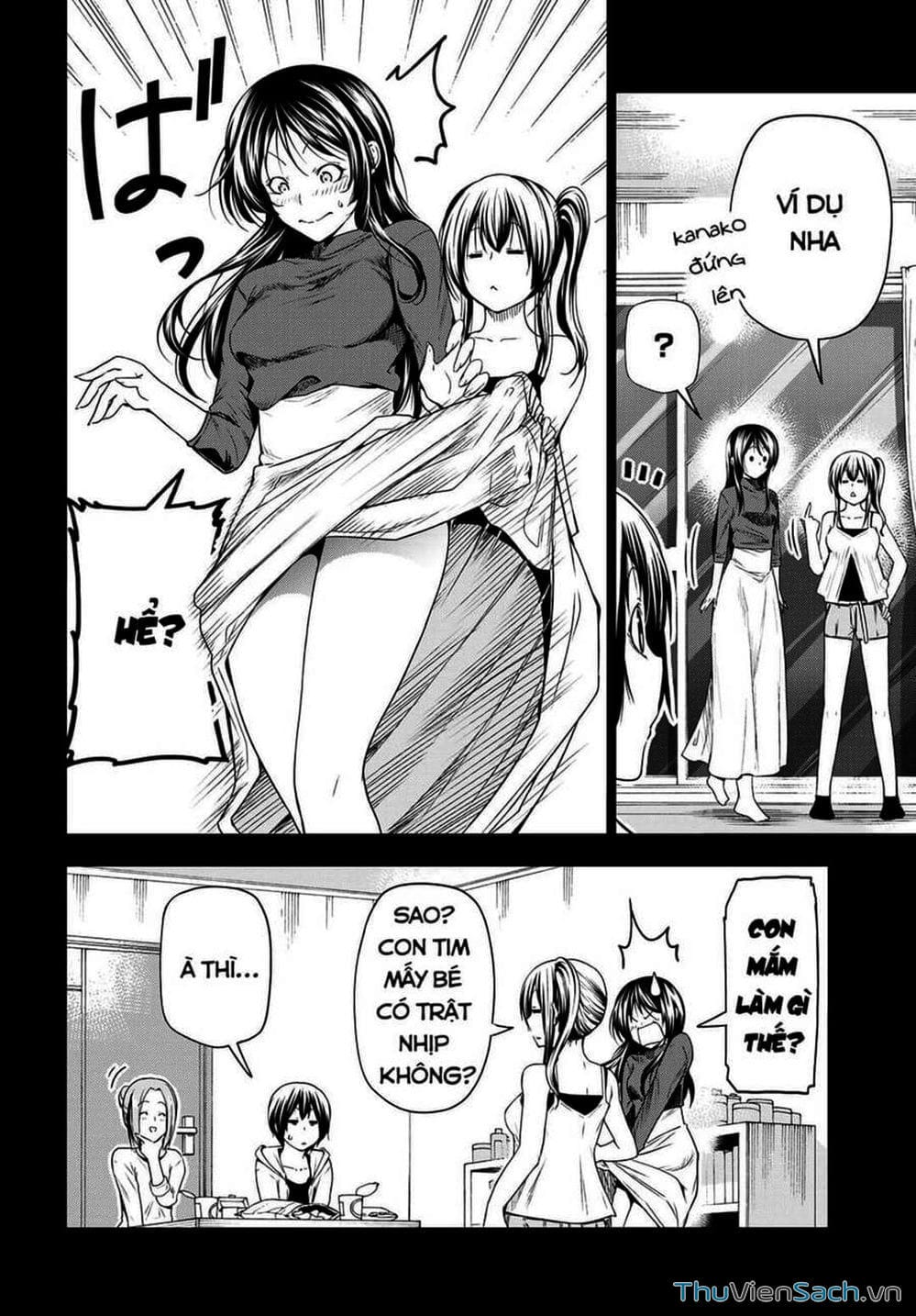 Truyện Tranh Cô Gái Thích Lặn - Grand Blue trang 3