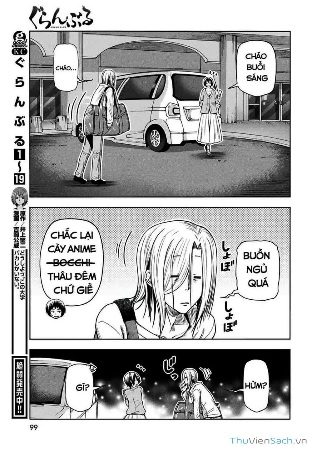 Truyện Tranh Cô Gái Thích Lặn - Grand Blue trang 3