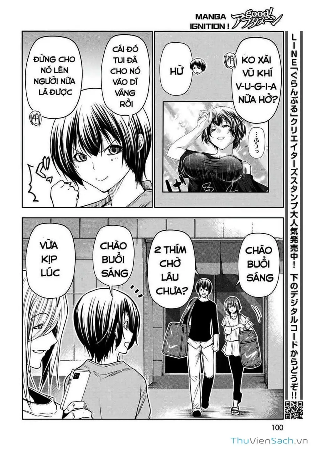 Truyện Tranh Cô Gái Thích Lặn - Grand Blue trang 3