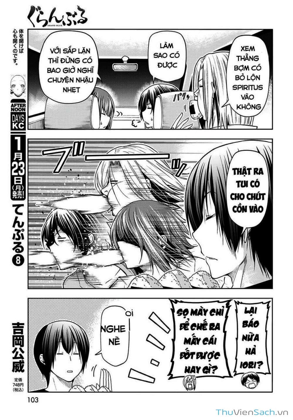 Truyện Tranh Cô Gái Thích Lặn - Grand Blue trang 3