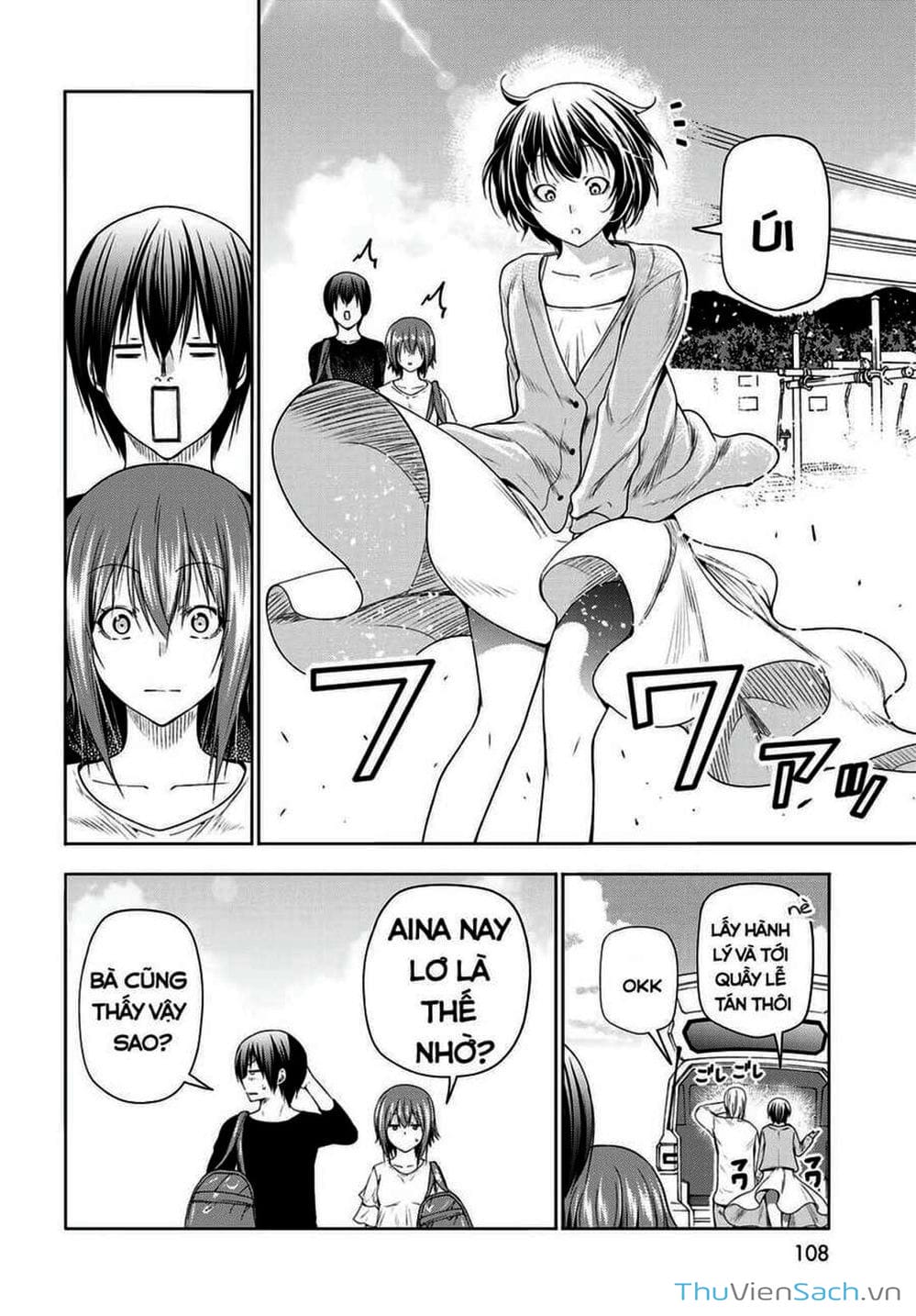 Truyện Tranh Cô Gái Thích Lặn - Grand Blue trang 3