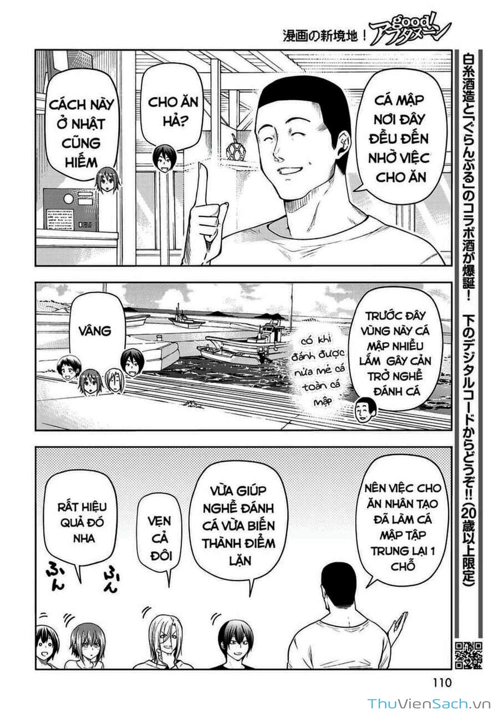 Truyện Tranh Cô Gái Thích Lặn - Grand Blue trang 3