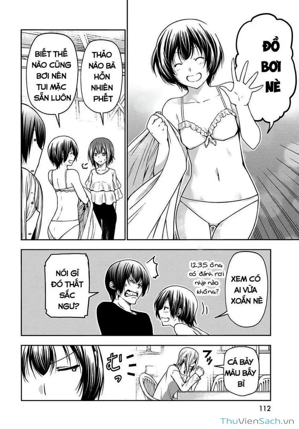 Truyện Tranh Cô Gái Thích Lặn - Grand Blue trang 3