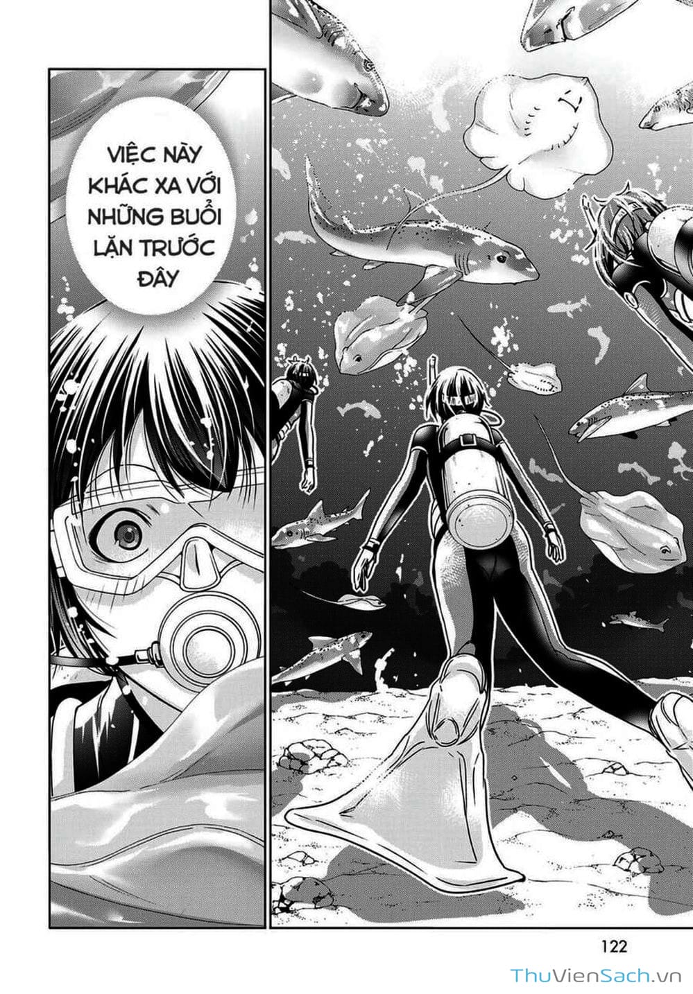 Truyện Tranh Cô Gái Thích Lặn - Grand Blue trang 3
