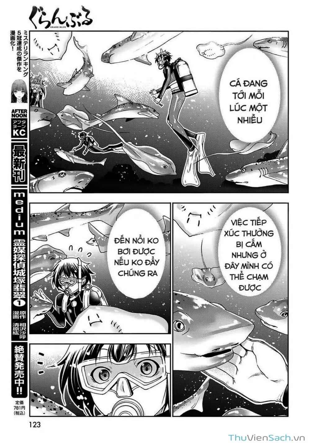 Truyện Tranh Cô Gái Thích Lặn - Grand Blue trang 3