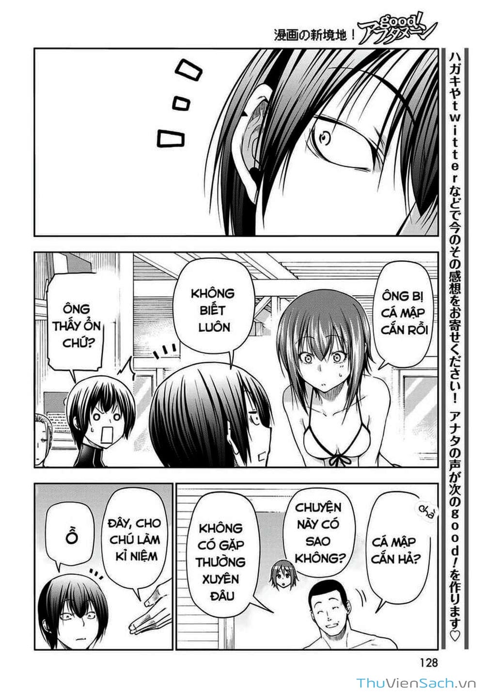 Truyện Tranh Cô Gái Thích Lặn - Grand Blue trang 3