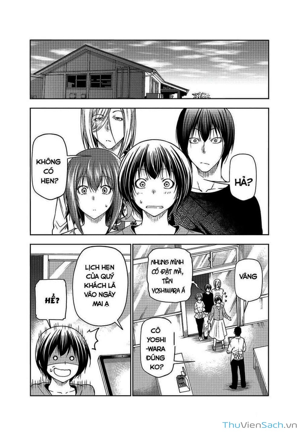 Truyện Tranh Cô Gái Thích Lặn - Grand Blue trang 3