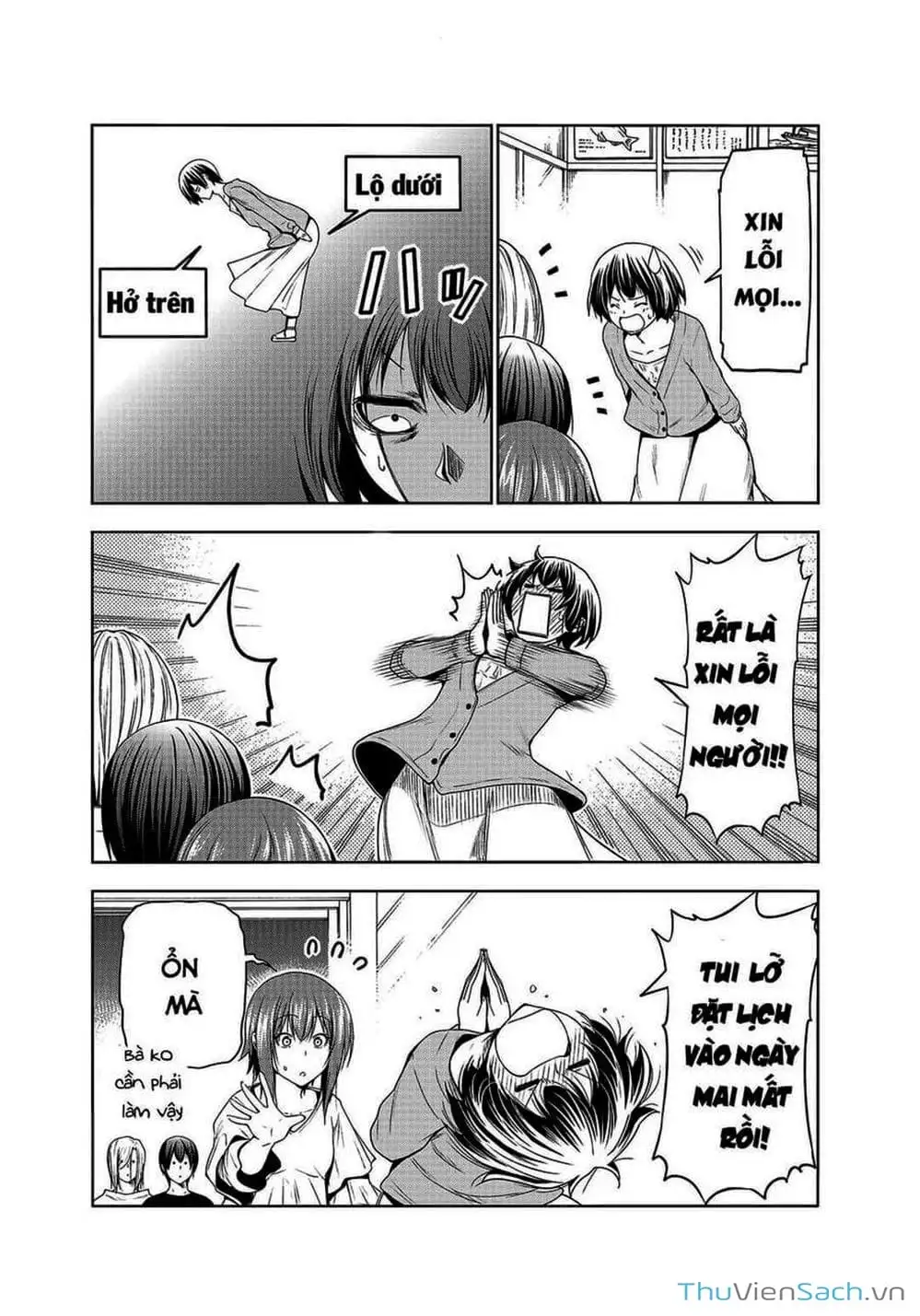 Truyện Tranh Cô Gái Thích Lặn - Grand Blue trang 3