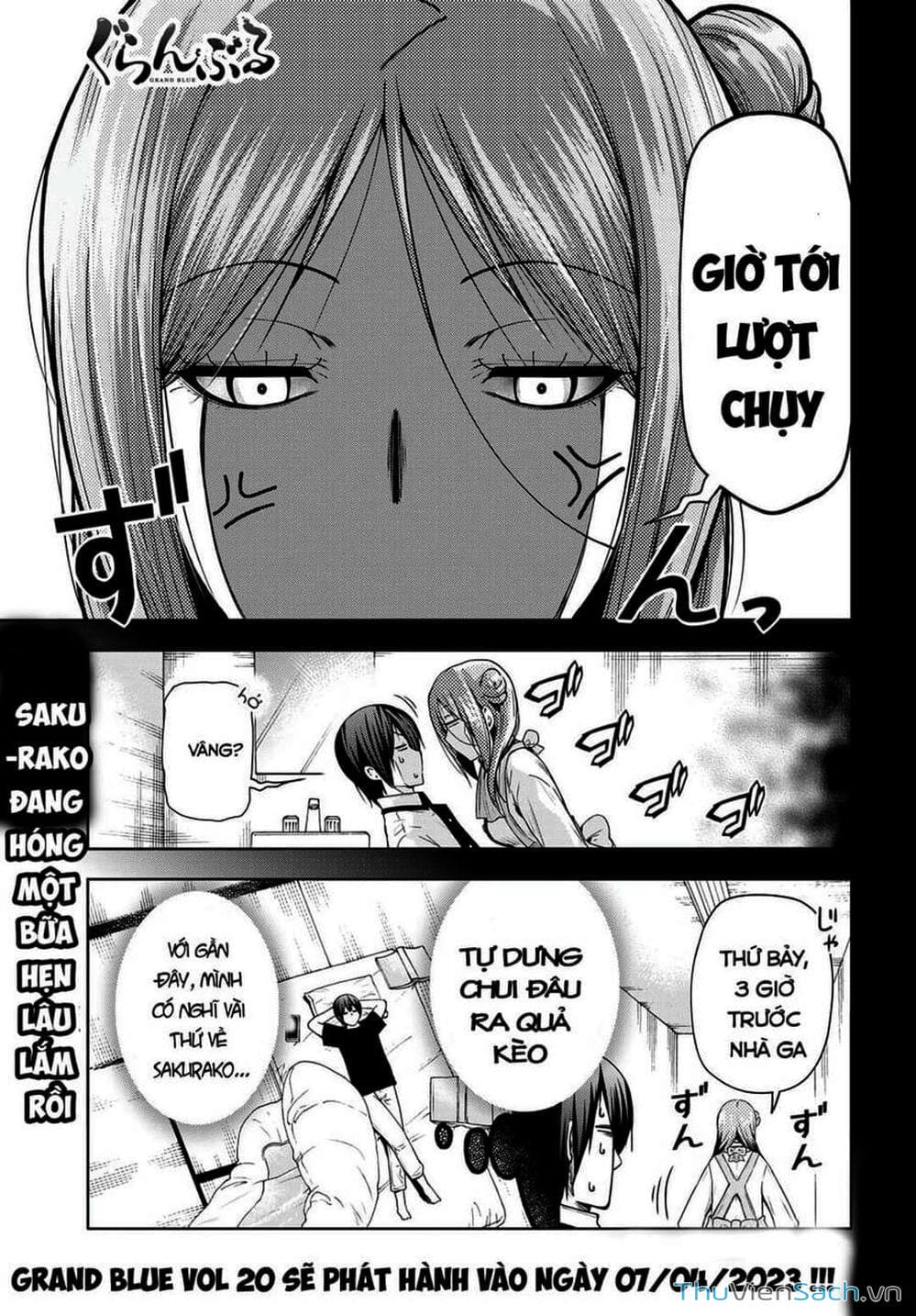 Truyện Tranh Cô Gái Thích Lặn - Grand Blue trang 3