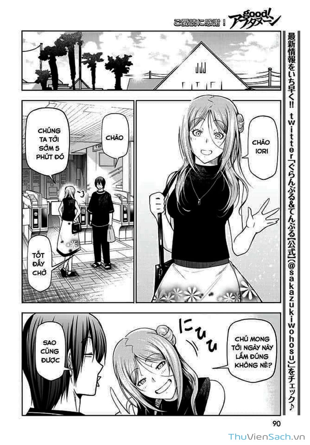 Truyện Tranh Cô Gái Thích Lặn - Grand Blue trang 3