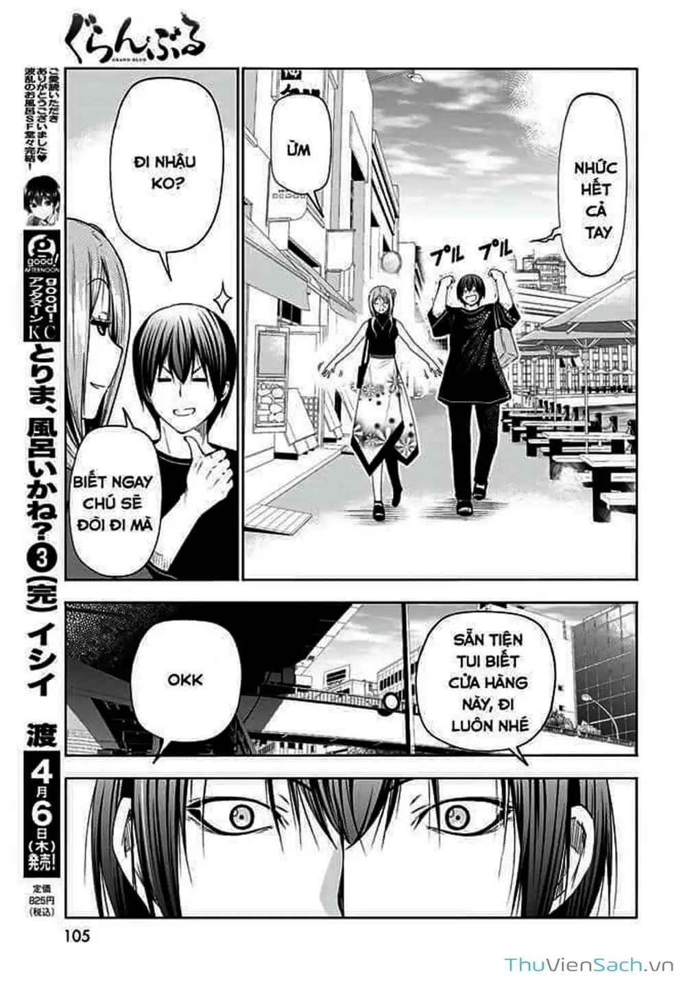 Truyện Tranh Cô Gái Thích Lặn - Grand Blue trang 3