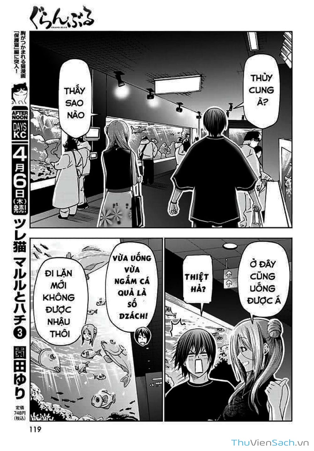 Truyện Tranh Cô Gái Thích Lặn - Grand Blue trang 3