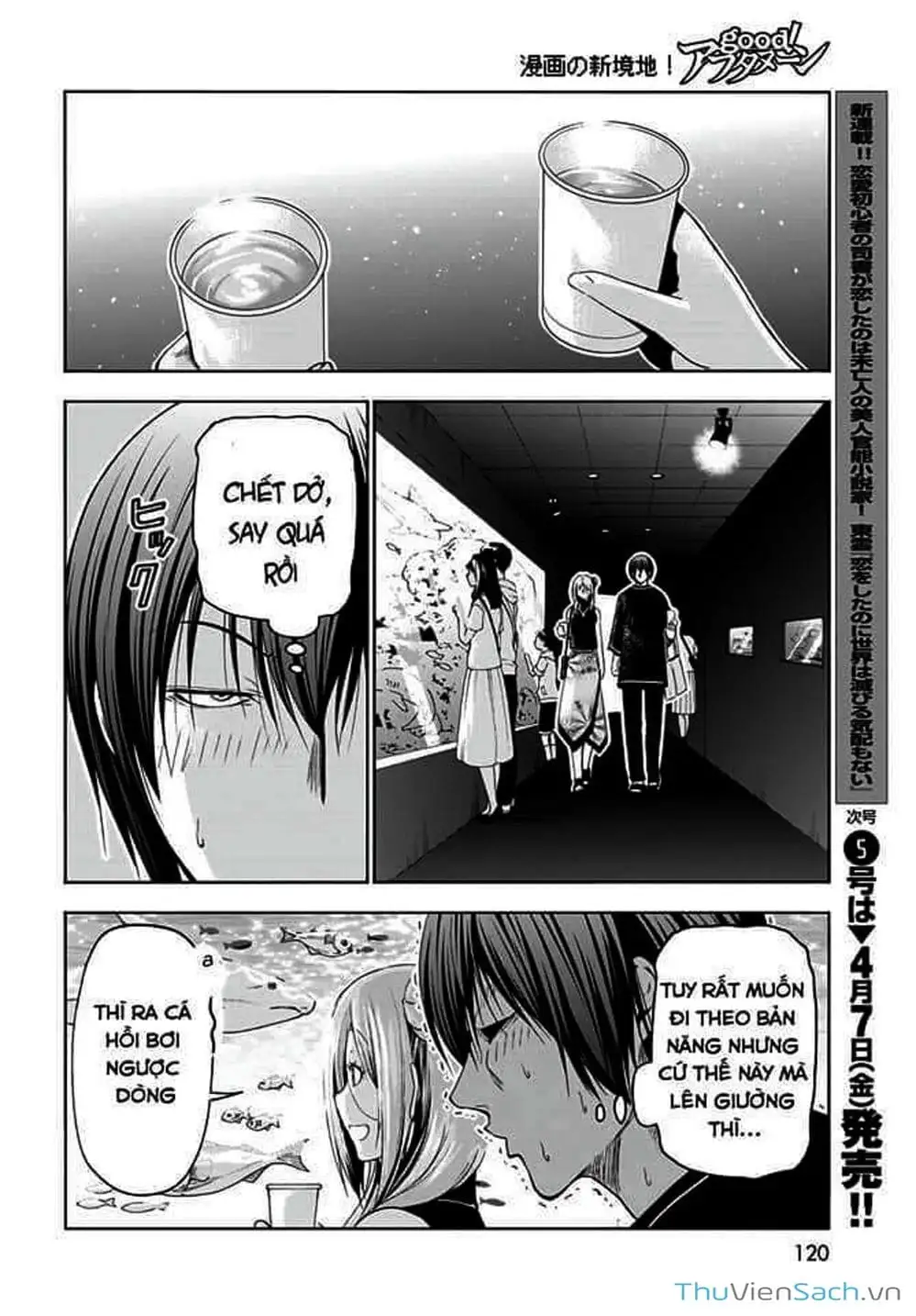 Truyện Tranh Cô Gái Thích Lặn - Grand Blue trang 3