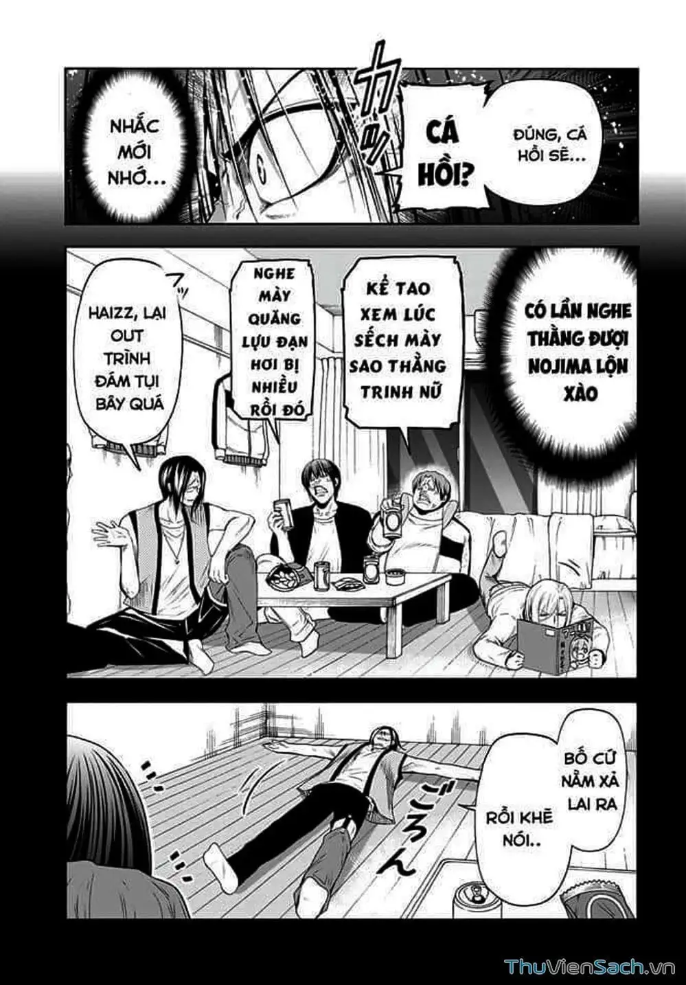 Truyện Tranh Cô Gái Thích Lặn - Grand Blue trang 3