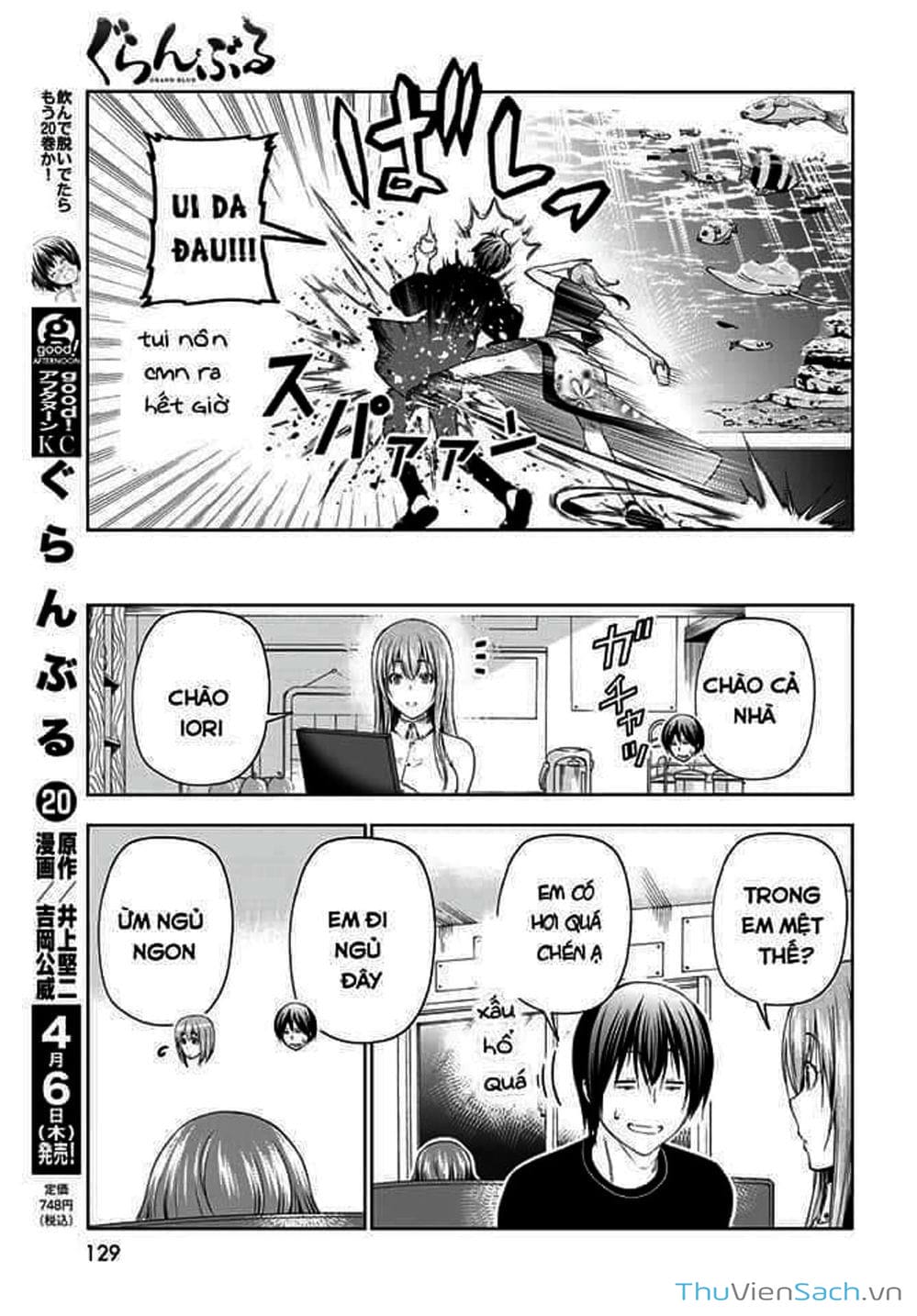 Truyện Tranh Cô Gái Thích Lặn - Grand Blue trang 3