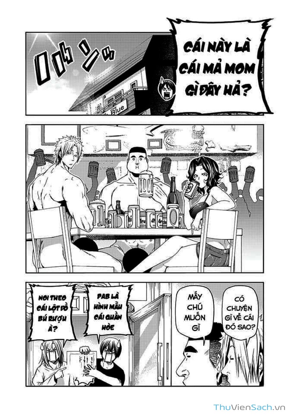 Truyện Tranh Cô Gái Thích Lặn - Grand Blue trang 3