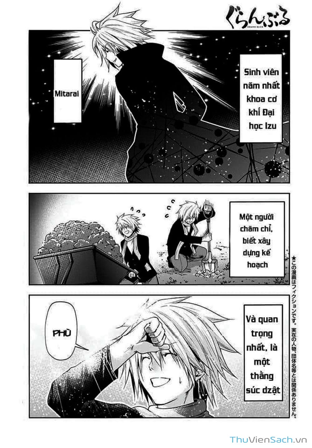 Truyện Tranh Cô Gái Thích Lặn - Grand Blue trang 3