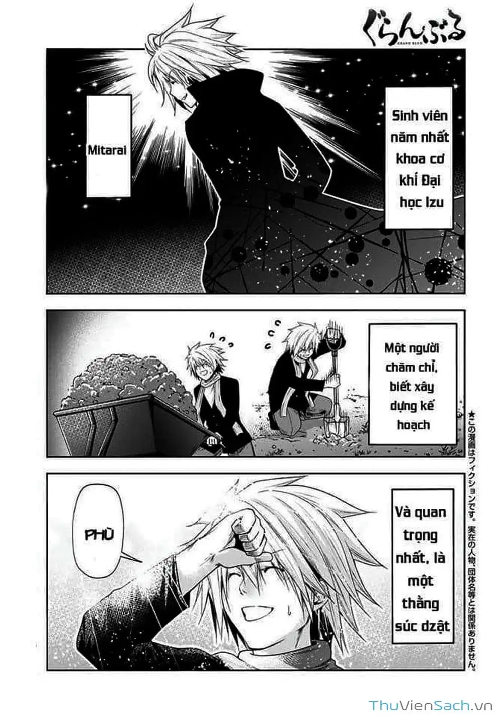 Truyện Tranh Cô Gái Thích Lặn - Grand Blue trang 3