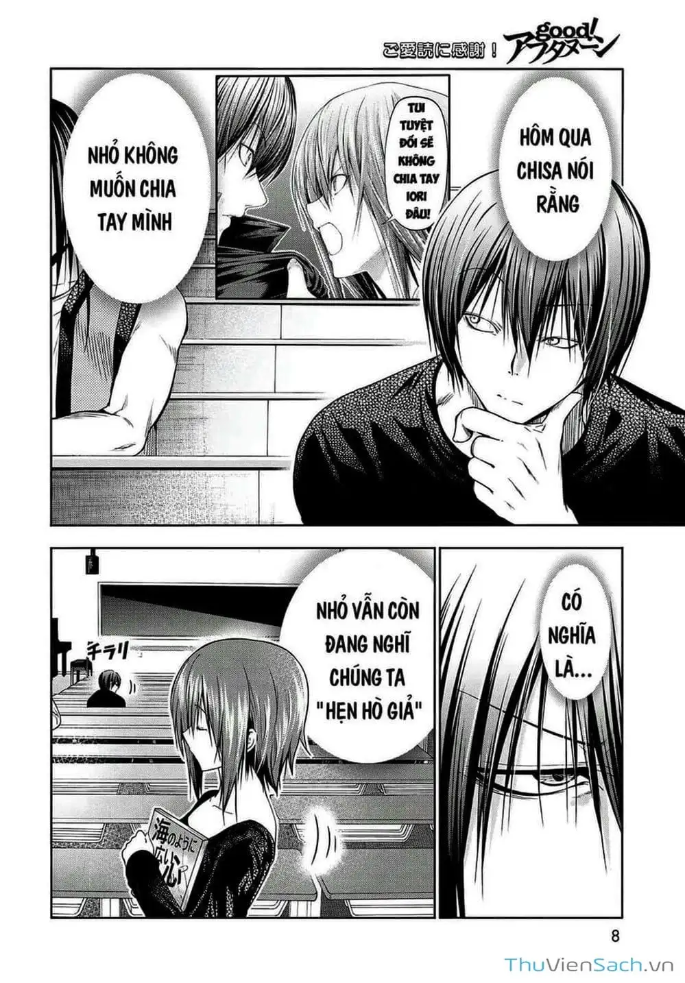 Truyện Tranh Cô Gái Thích Lặn - Grand Blue trang 3