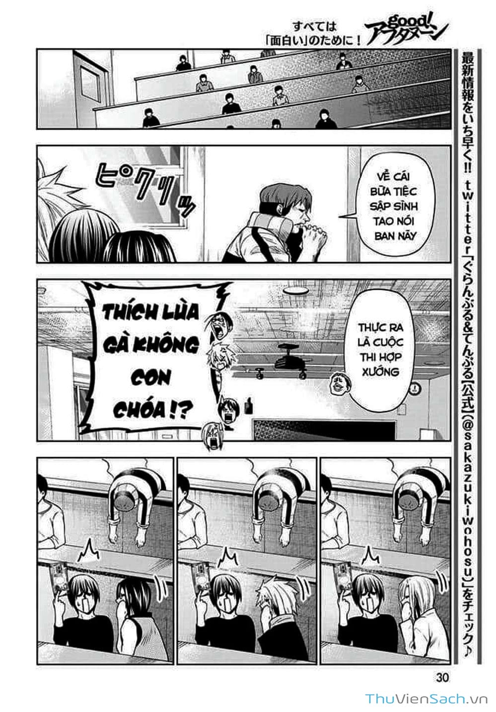 Truyện Tranh Cô Gái Thích Lặn - Grand Blue trang 3