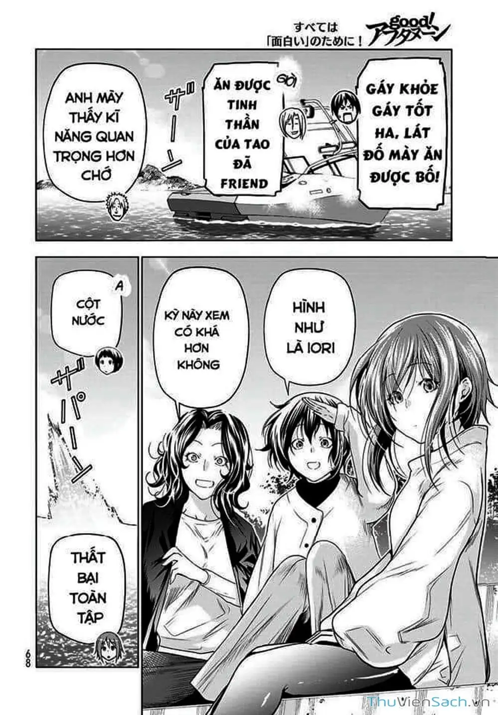 Truyện Tranh Cô Gái Thích Lặn - Grand Blue trang 3