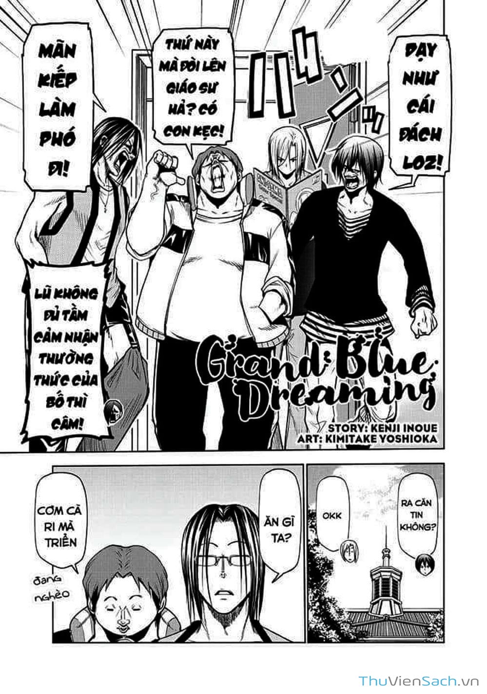 Truyện Tranh Cô Gái Thích Lặn - Grand Blue trang 3