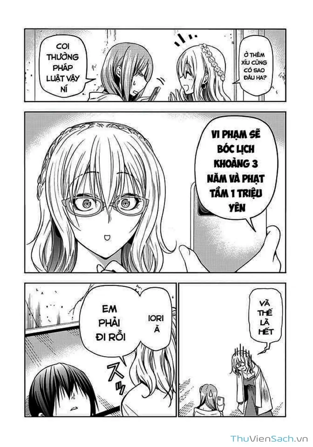 Truyện Tranh Cô Gái Thích Lặn - Grand Blue trang 3