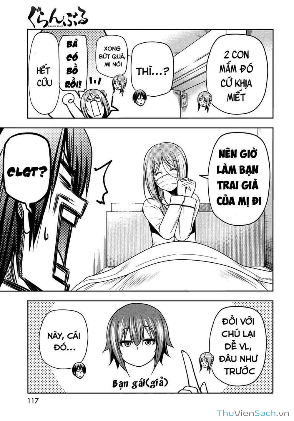 Truyện Tranh Cô Gái Thích Lặn - Grand Blue trang 3