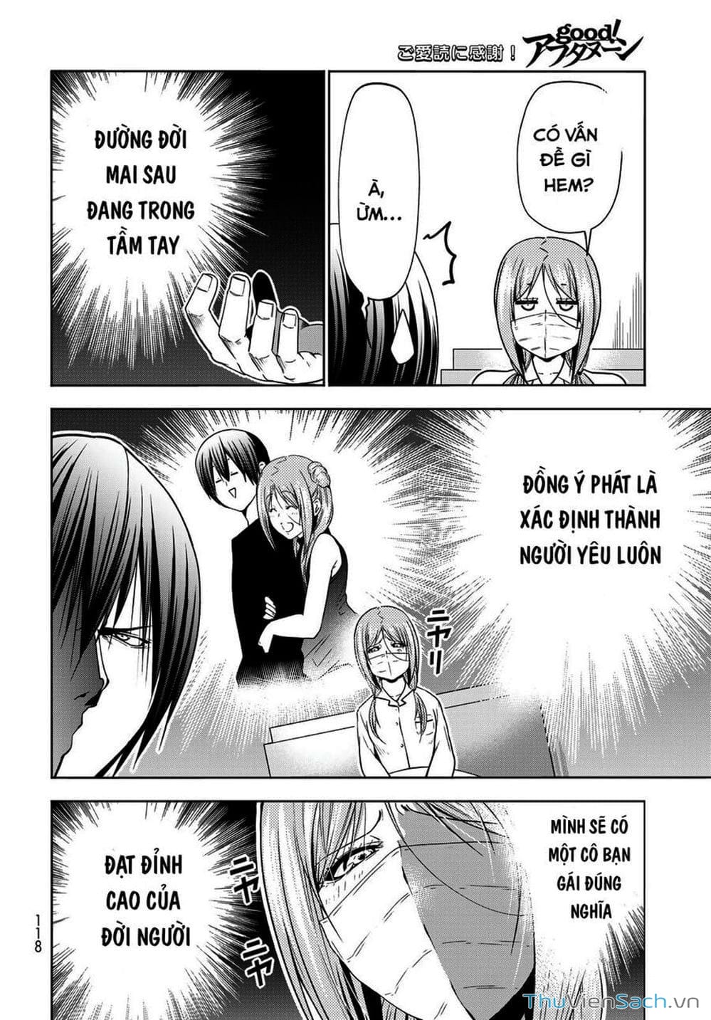 Truyện Tranh Cô Gái Thích Lặn - Grand Blue trang 3