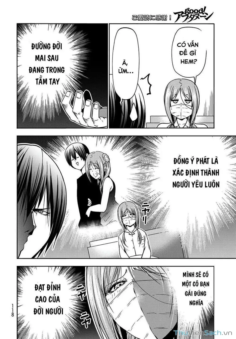 Truyện Tranh Cô Gái Thích Lặn - Grand Blue trang 3