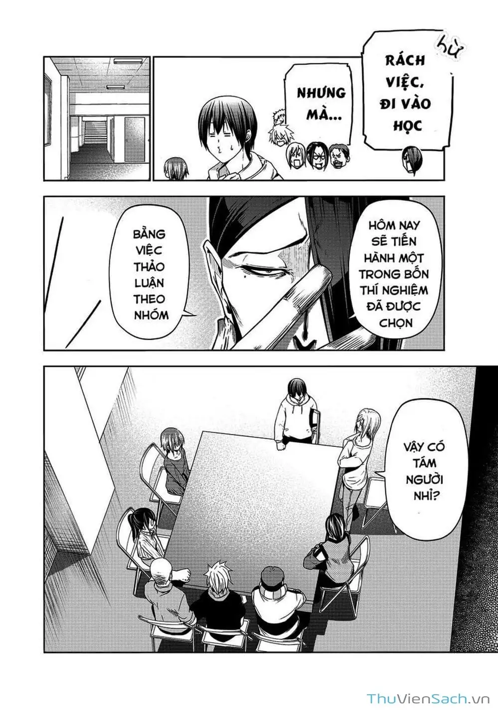 Truyện Tranh Cô Gái Thích Lặn - Grand Blue trang 3