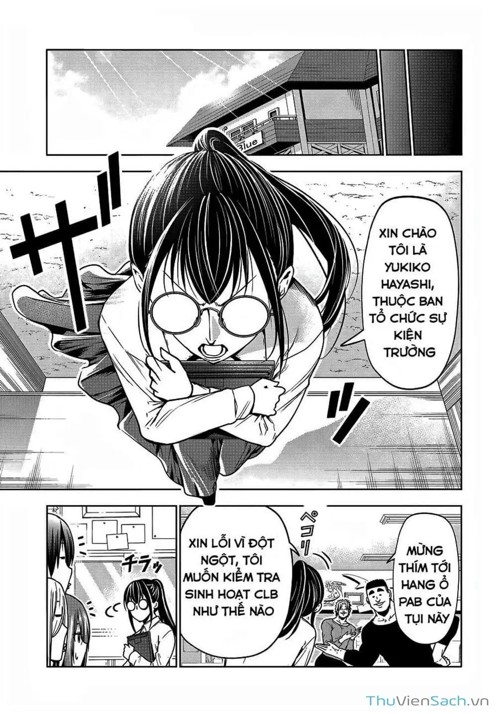 Truyện Tranh Cô Gái Thích Lặn - Grand Blue trang 3