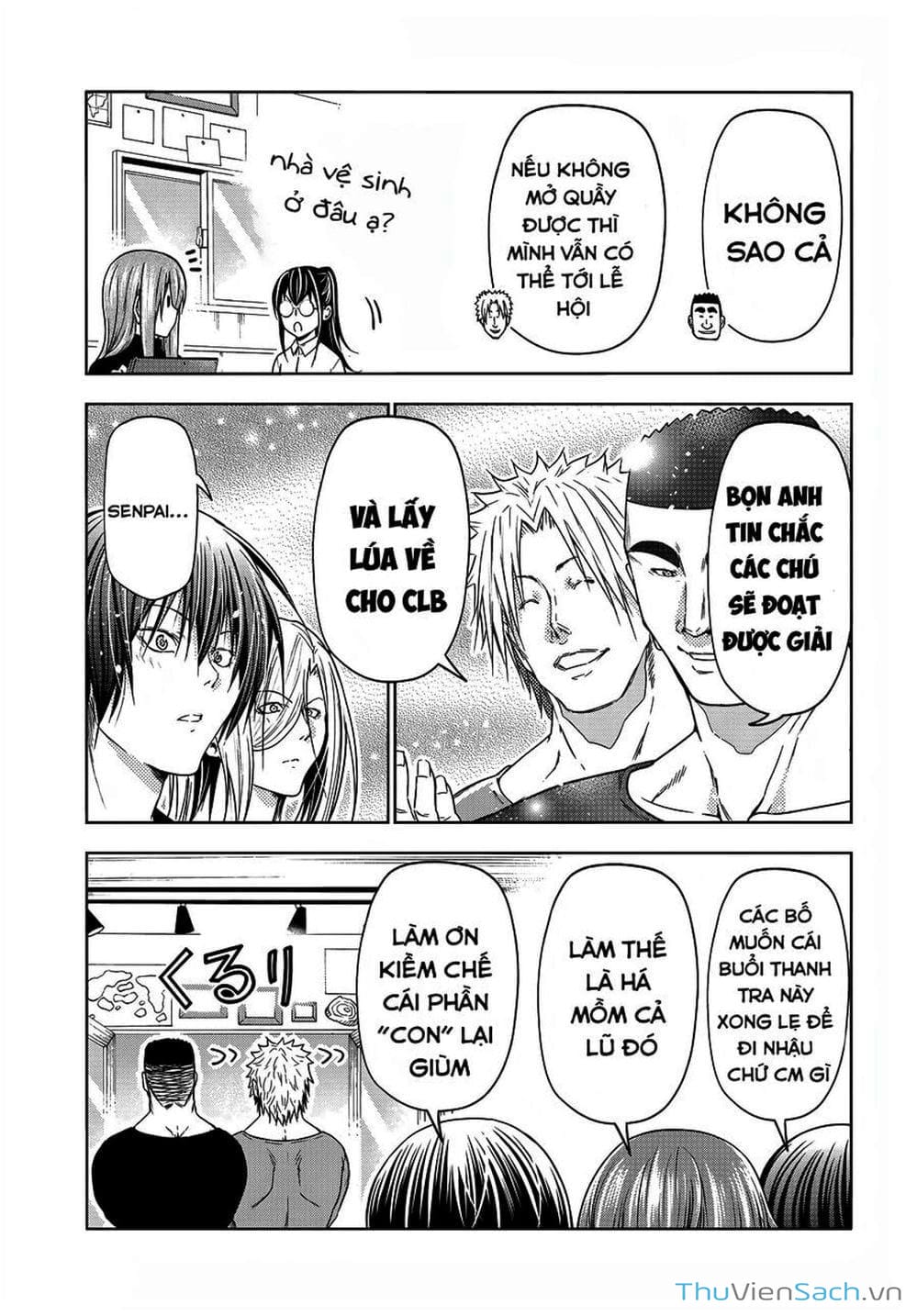 Truyện Tranh Cô Gái Thích Lặn - Grand Blue trang 3