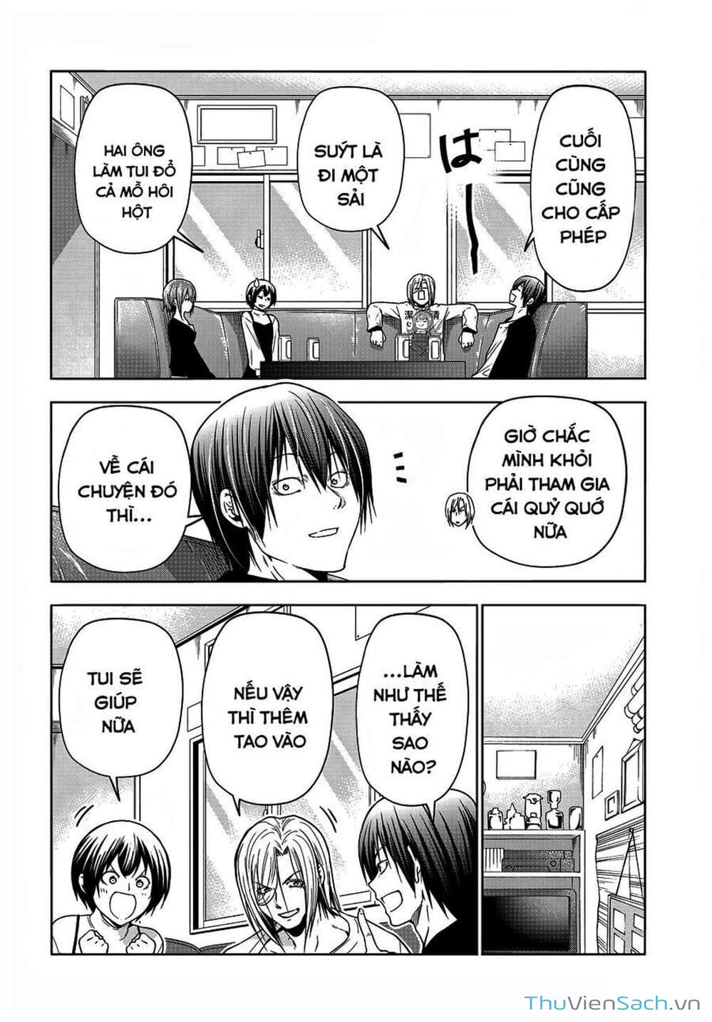 Truyện Tranh Cô Gái Thích Lặn - Grand Blue trang 3