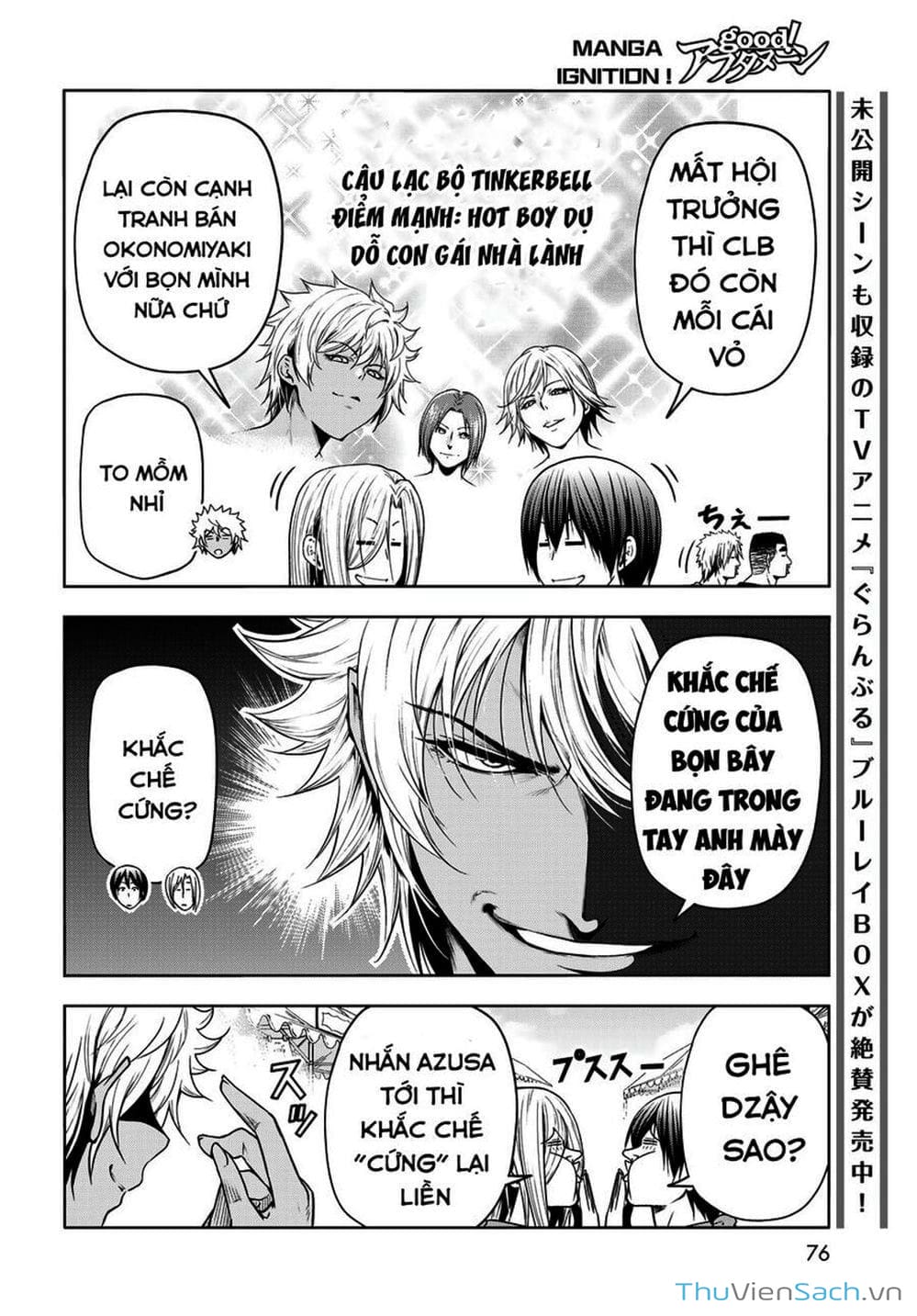 Truyện Tranh Cô Gái Thích Lặn - Grand Blue trang 3