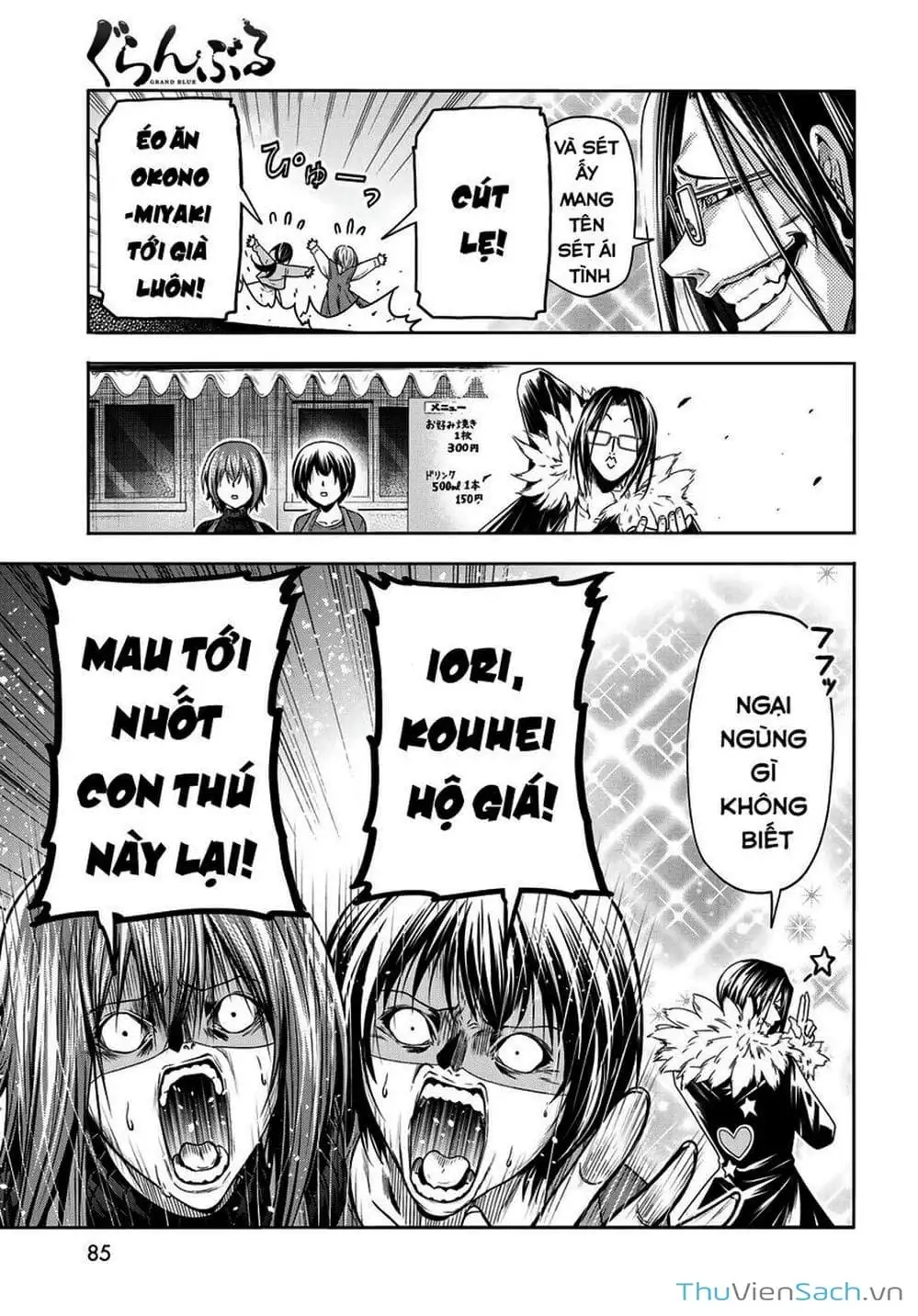 Truyện Tranh Cô Gái Thích Lặn - Grand Blue trang 3