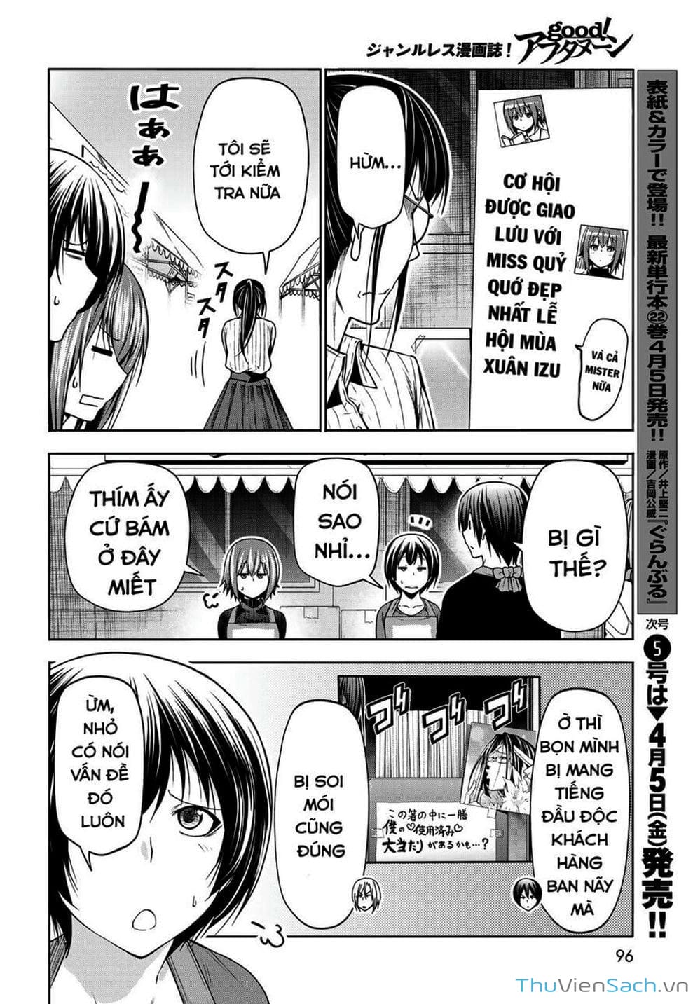 Truyện Tranh Cô Gái Thích Lặn - Grand Blue trang 3