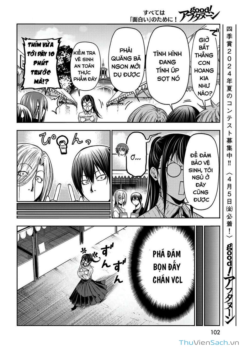 Truyện Tranh Cô Gái Thích Lặn - Grand Blue trang 3