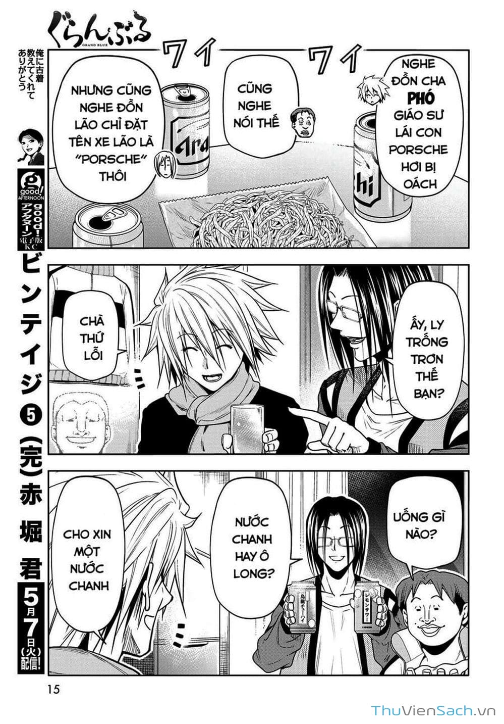 Truyện Tranh Cô Gái Thích Lặn - Grand Blue trang 3