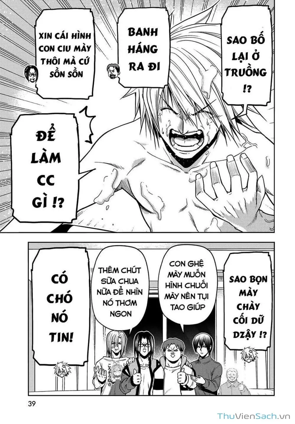 Truyện Tranh Cô Gái Thích Lặn - Grand Blue trang 3