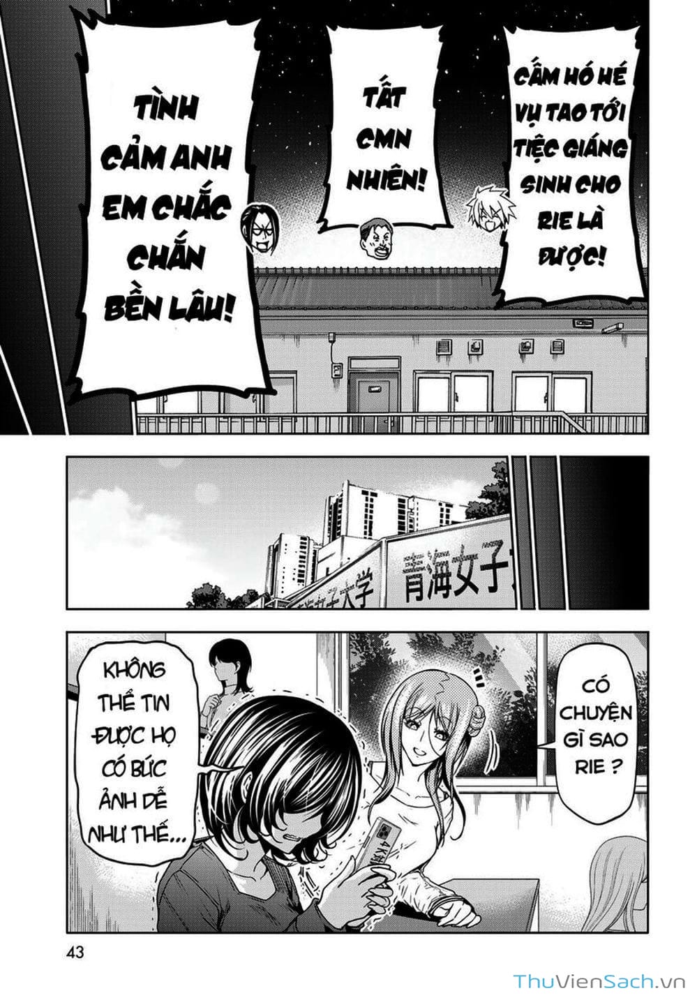 Truyện Tranh Cô Gái Thích Lặn - Grand Blue trang 3