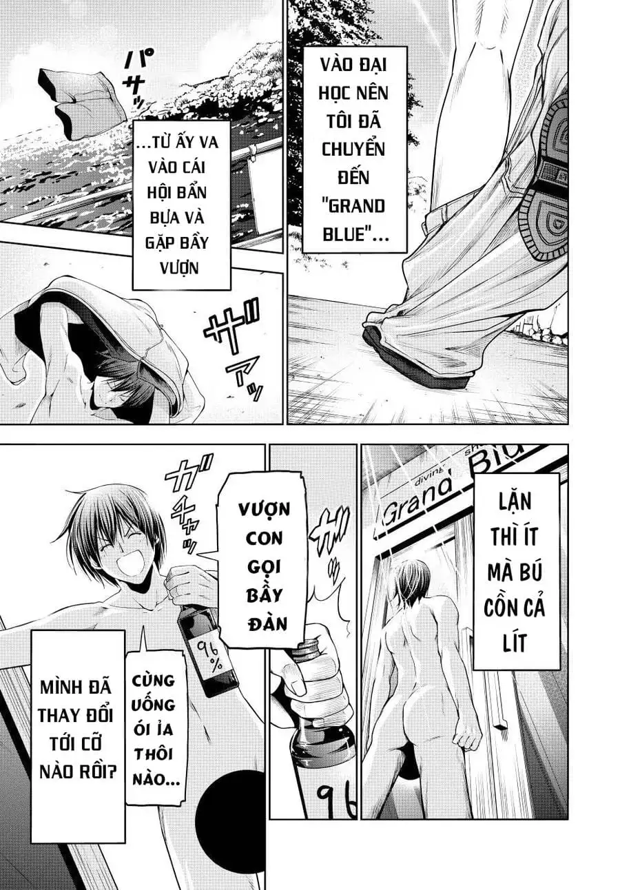 Truyện Tranh Cô Gái Thích Lặn - Grand Blue trang 3