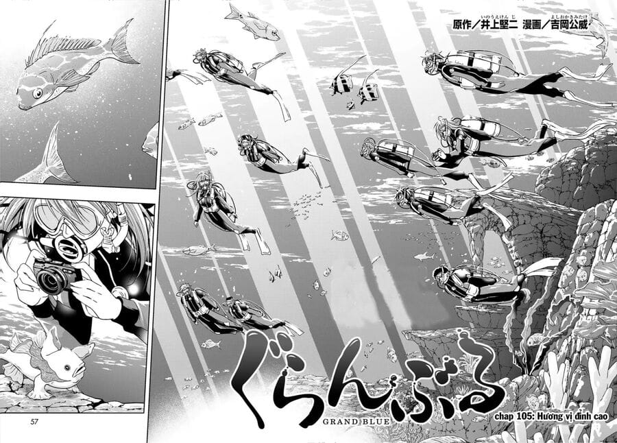Truyện Tranh Cô Gái Thích Lặn - Grand Blue trang 3