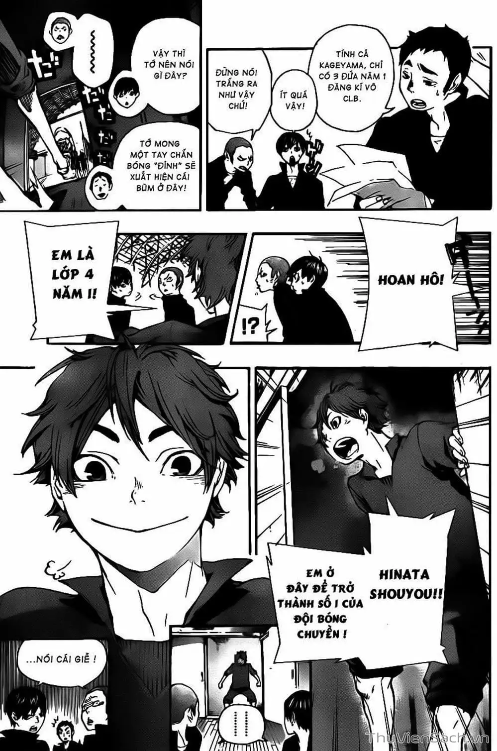 Truyện Tranh Vua Bóng Chuyền Haikyuu trang 6