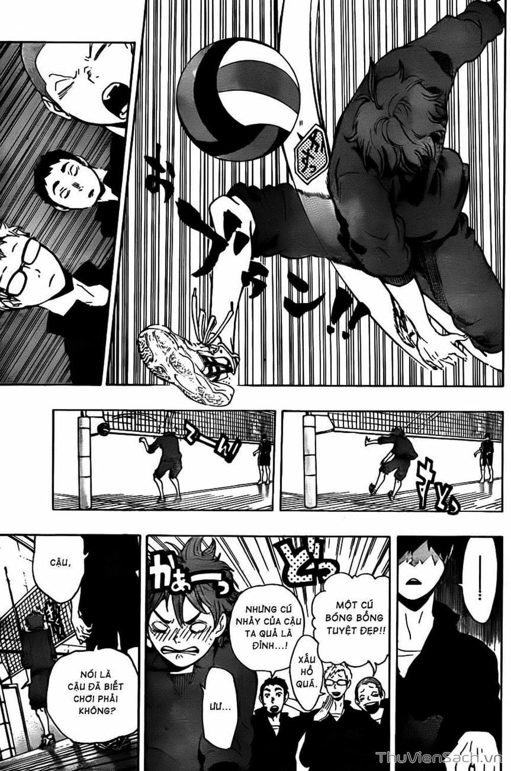 Truyện Tranh Vua Bóng Chuyền Haikyuu trang 6