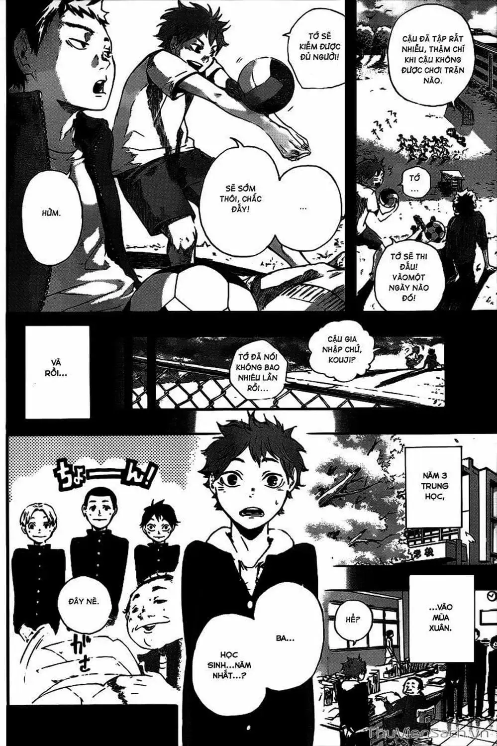 Truyện Tranh Vua Bóng Chuyền Haikyuu trang 6
