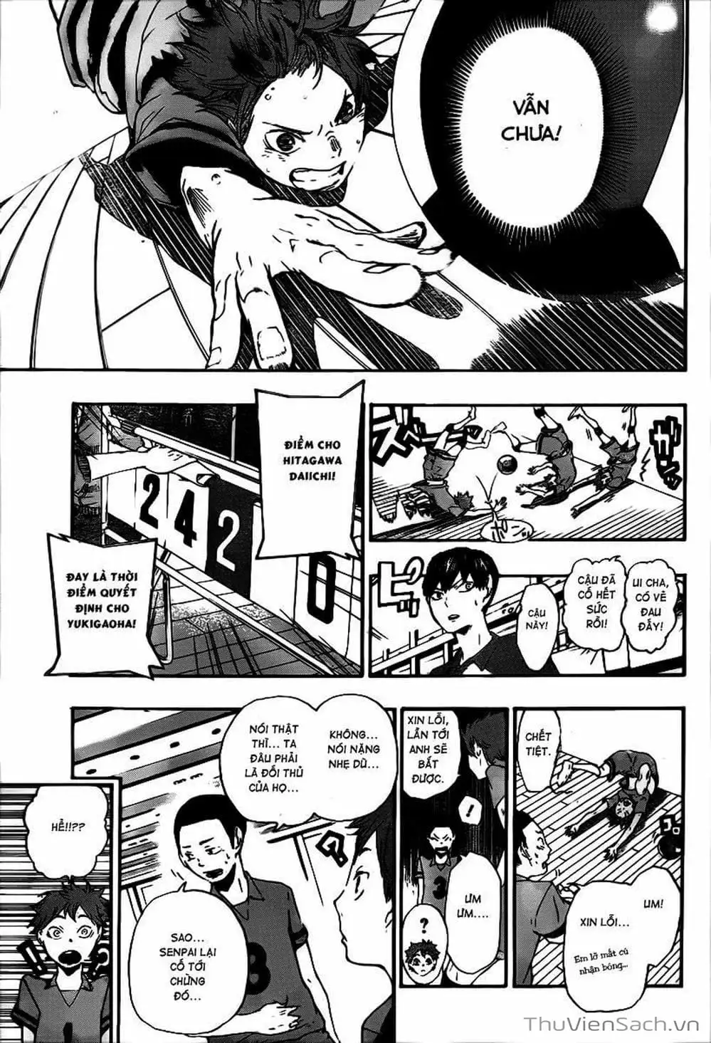 Truyện Tranh Vua Bóng Chuyền Haikyuu trang 6