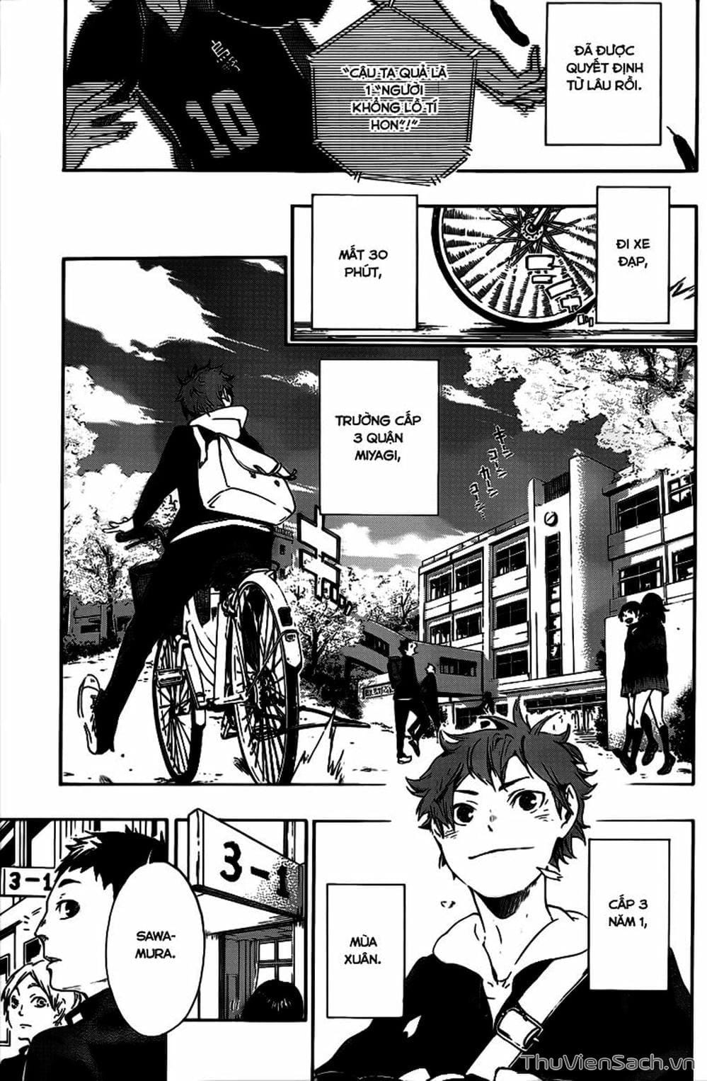 Truyện Tranh Vua Bóng Chuyền Haikyuu trang 6